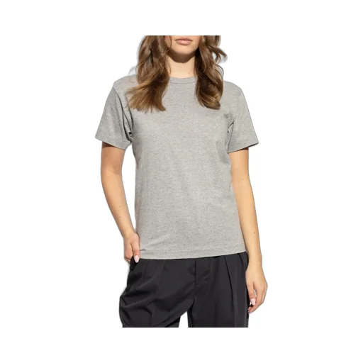 Comme Des GarÇOns Play Logo Detailed Crewneck T-Shirt