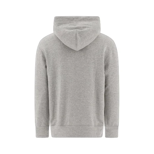 Comme Des GarÇOns Play Heart Logo Patch Zipped Hoodie