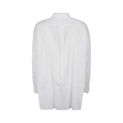 Comme Des GarÇOns Shirt X Lacoste Logo Patch Buttoned Shirt