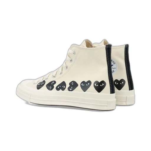 Comme Des GarÇOns Play X Converse Chuck Taylor High-Top Sneakers