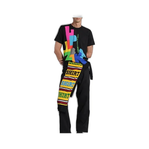 Comme Des GarÇOns Shirt Graphic Printed Crewnewck T-Shirt