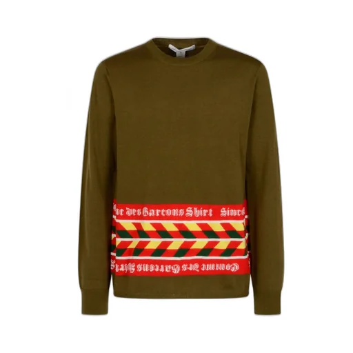 Comme Des Garcons Shirt Long-Sleeved Crewneck Jumper