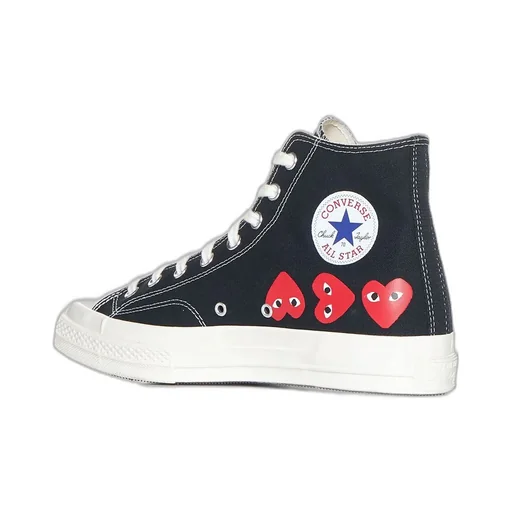 Comme Des GarÇOns Play X Converse High-Top Sneakers