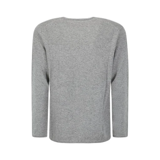 Comme Des GarÇOns Shirt X Lacoste Logo Patch Knitted Jumper