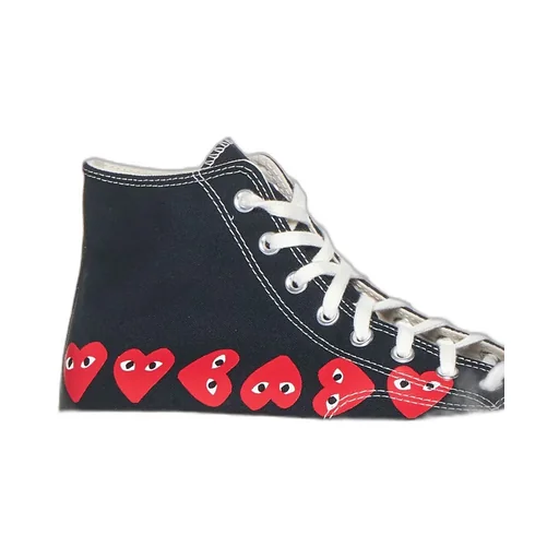 Comme Des GarÇOns Play X Converse High-Top Sneakers