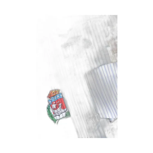 Comme Des GarÇOns Shirt Striped Landmark Shirt