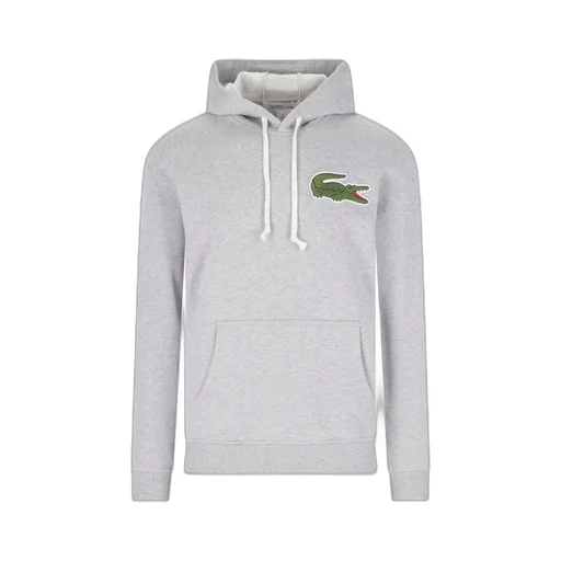 Comme Des GarÇOns Shirt X Lacoste Logo Patch Drawstring Hoodie