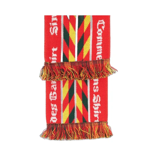 Comme Des GarÇOns Shirt Fringed Scarf