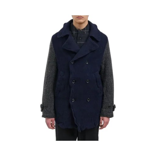 Comme Des GarÇOns Shirt Contrast Panelled Jacket