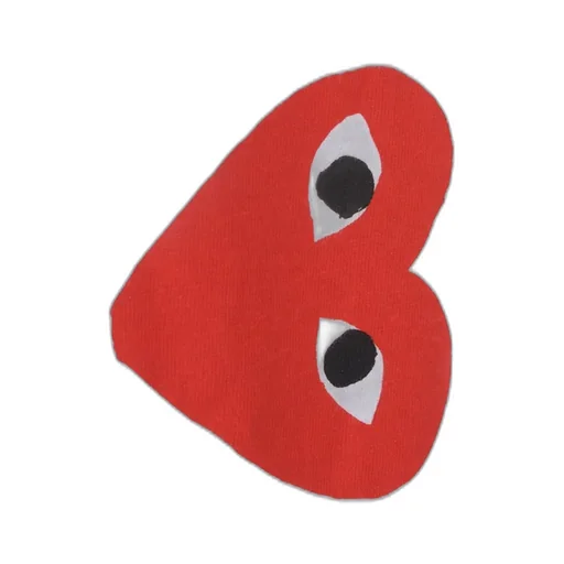 Comme Des GarÇOns Play Logo Detailed Long-Sleeved T-Shirt