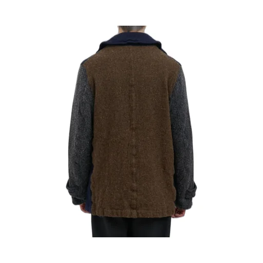 Comme Des GarÇOns Shirt Contrast Panelled Jacket