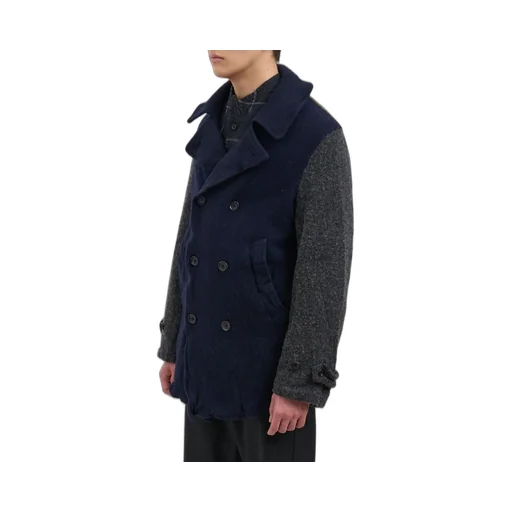 Comme Des GarÇOns Shirt Contrast Panelled Jacket