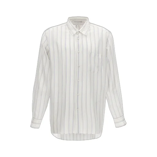Comme Des GarÇOns Shirt Striped Buttoned Shirt