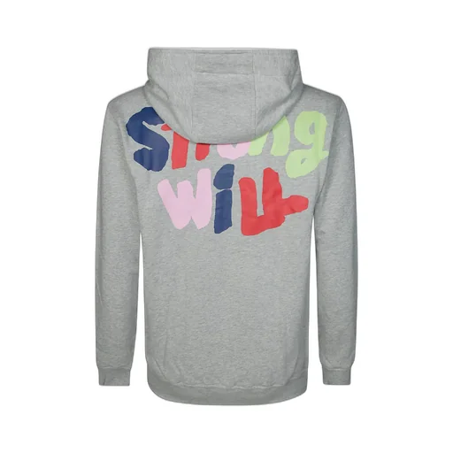 Comme Des GarÇOns Shirt Slogan Printed Drawstring Hoodie
