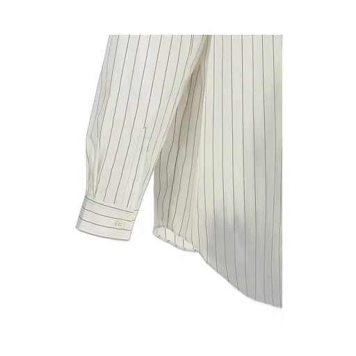 Comme Des GarÇOns Shirt Striped Buttoned Shirt