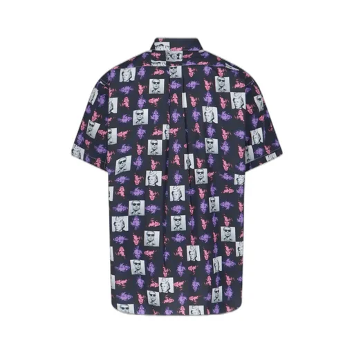 Comme Des GarÇOns Shirt Andy Warhol-Printed Poplin Shirt