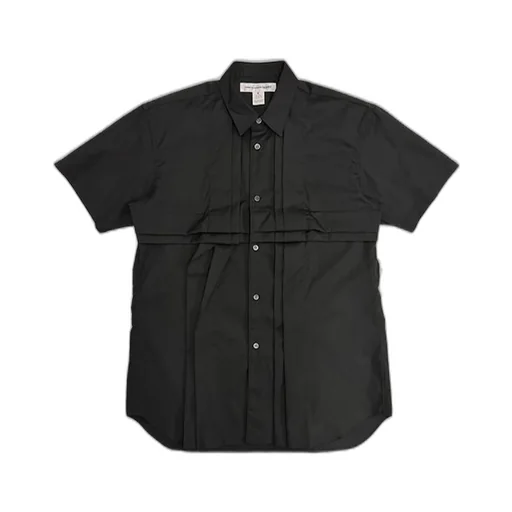 Comme Des GarÇOns Shirt Pleated Short-Sleeved Shirt