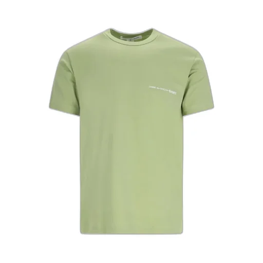 Comme Des GarÇOns Shirt Logo Printed Crewneck T-Shirt