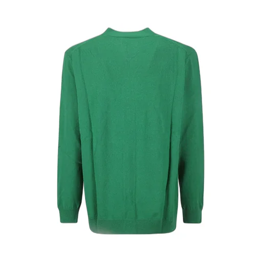 Comme Des GarÇOns Shirt V-Neck Knitted Cardigan