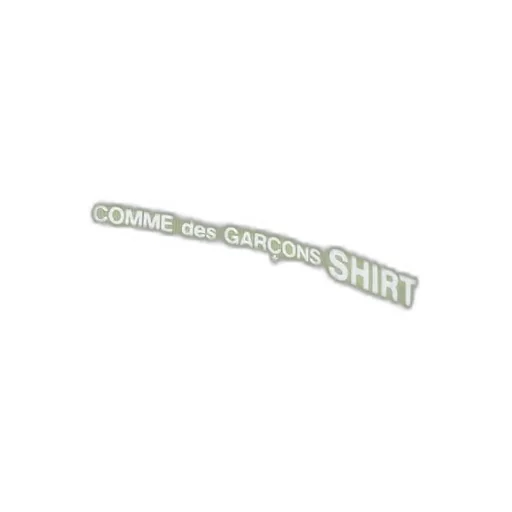 Comme Des GarÇOns Shirt Logo Printed Crewneck T-Shirt