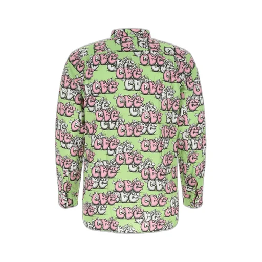 Comme Des GarÇOns Shirt X Kaws Allover Graphic Print Shirt