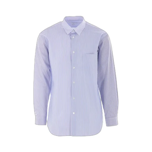 Comme Des GarÇOns Shirt Multi-Stripe Printed Buttoned Shirt