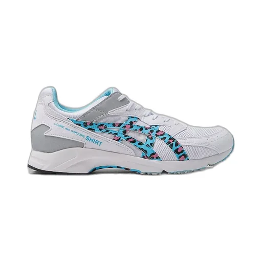 Comme Des GarÇOns Shirt X Asics Leopard Printed Sneakers