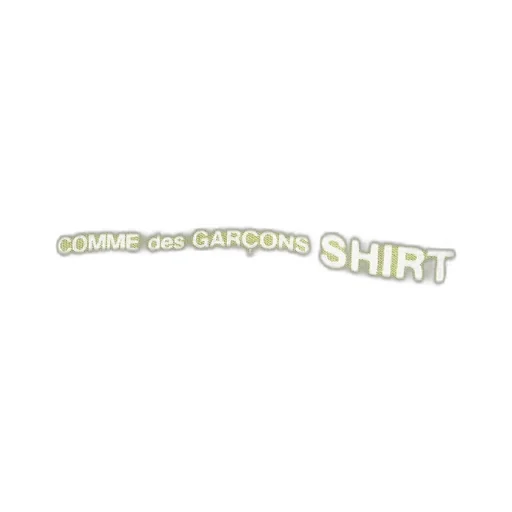 Comme Des GarÇOns Shirt Logo Printed Crewneck T-Shirt