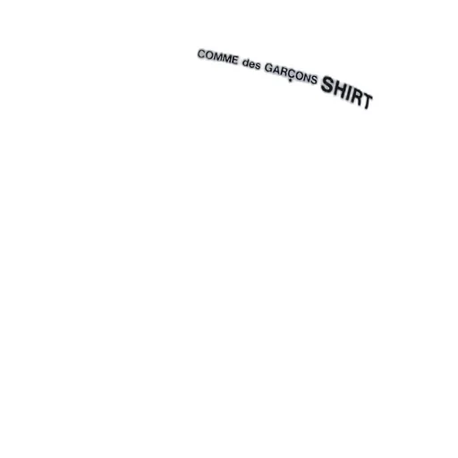 Comme Des GarÇOns Shirt Logo Printed T-Shirt