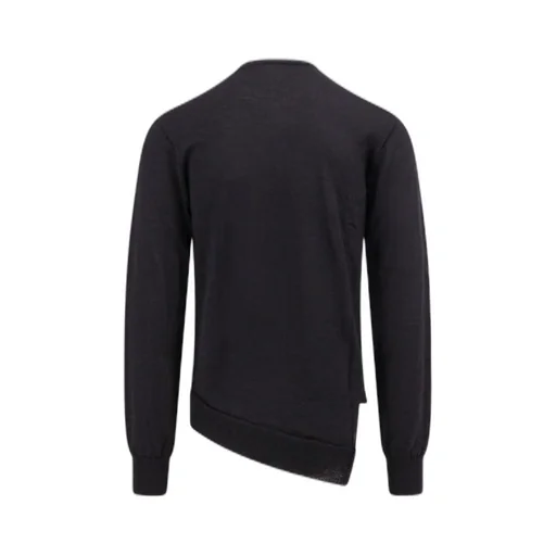Comme Des GarÇOns Shirt X Lacoste Logo Patch Crewneck Jumper