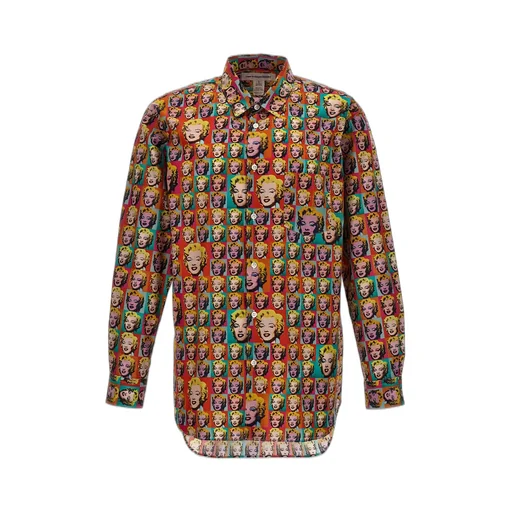 Comme Des GarÇOns Shirt Andy Warhol All-Over Printed Shirt