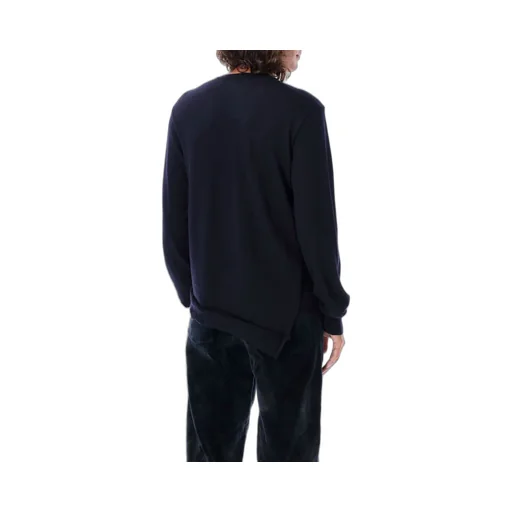 Comme Des GarÇOns Shirt Logo Embroidered Crewneck Jumper