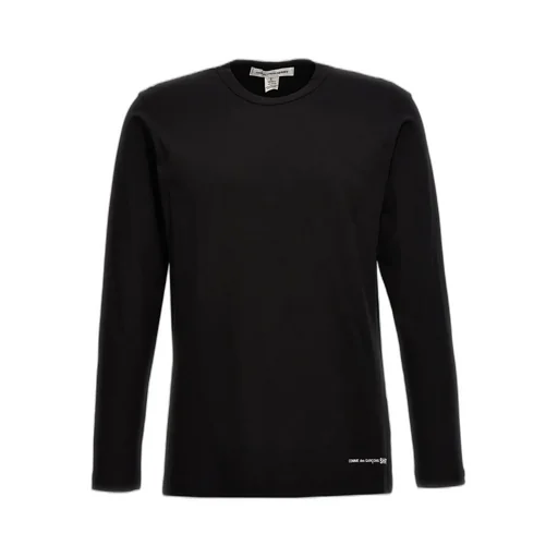 Comme Des GarÇOns Shirt Logo Printed Long-Sleeved T-Shirt