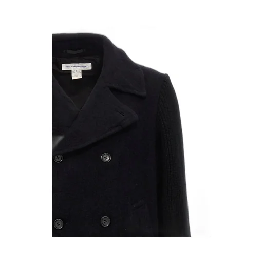 Comme Des GarÇOns Shirt Double Breasted Long Sleeved Coat
