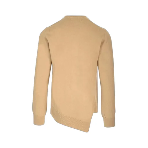 Comme Des GarÇOns Shirt X Lacoste Asymmetric-Hem Crewneck Jumper