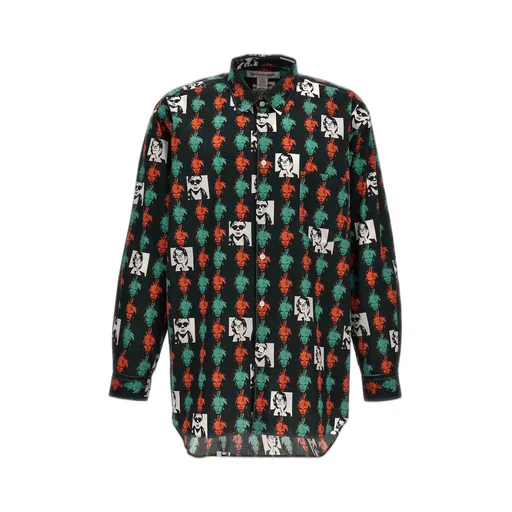 Comme Des GarÇOns Shirt Andy Warhol All-Over Printed Shirt