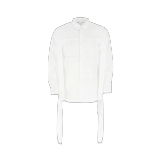 Comme Des GarÇOns Shirt Fringe Detailed Shirt