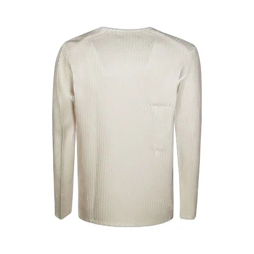 Comme Des GarÇOns Shirt Chunky-Knit Two-Toned Jumper