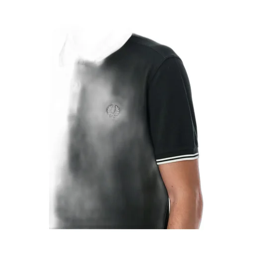 Comme Des GarÇOns Shirt Logo Embroidered Straight Hem Polo Shirt