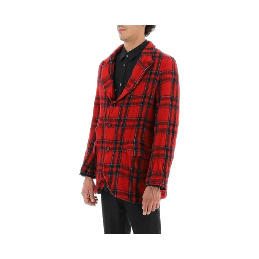 Comme Des GarÇOns Shirt Checked Buttoned Shirt