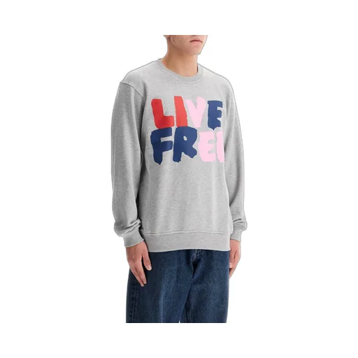 Comme Des Garcons Shirt Live Free Crewneck Sweatshirt