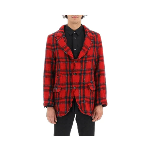 Comme Des GarÇOns Shirt Checked Buttoned Shirt