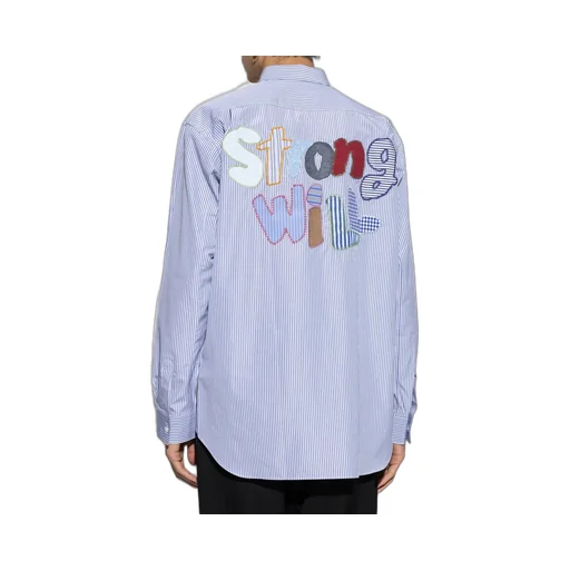 Comme Des GarÇOns Shirt Striped Button-Up Shirt
