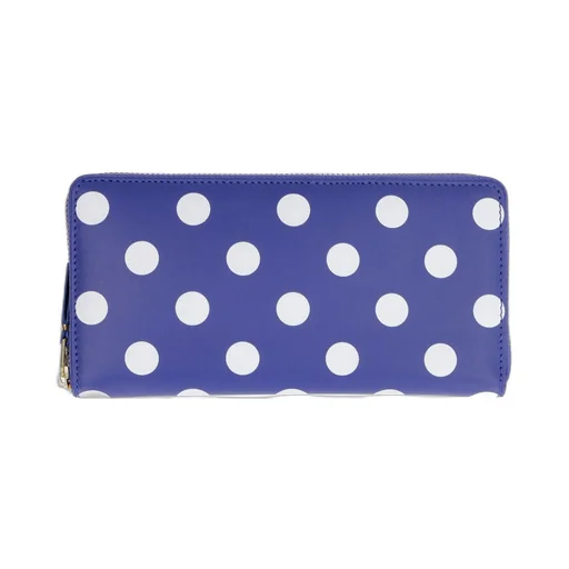 Comme Des GarÇOns Wallet Polka Dot Printed Zip-Around Wallet