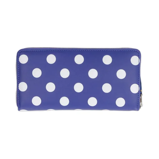 Comme Des GarÇOns Wallet Polka Dot Printed Zip-Around Wallet