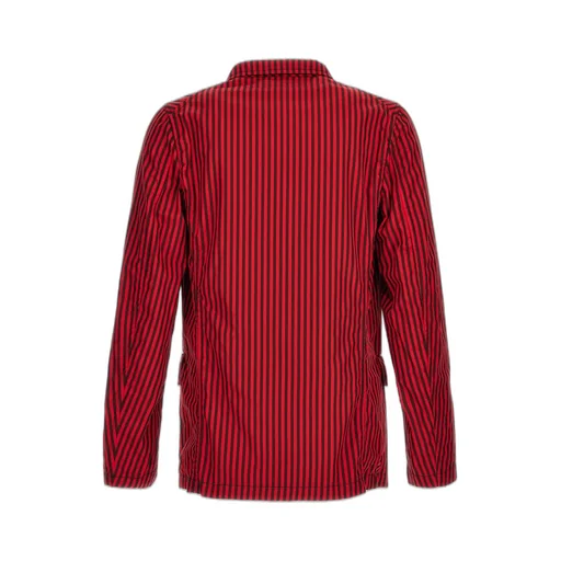 Comme Des GarÇOns Shirt Striped Buttoned Blazer