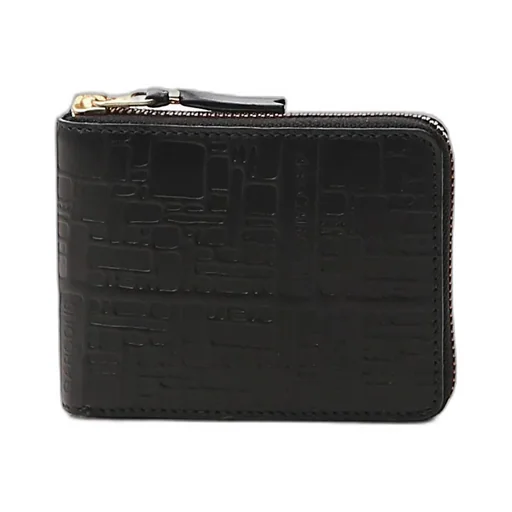 Comme Des GarÇOns Wallet Embossed Zip Around Wallet