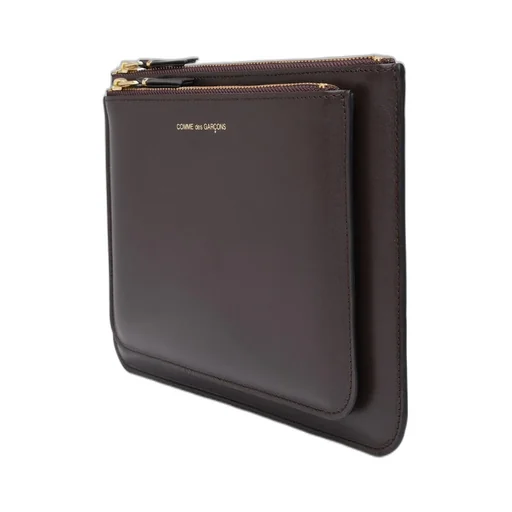 Comme Des GarÇOns Wallet Outside Pocket Detailed Wallet