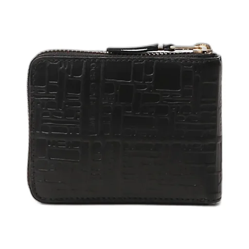 Comme Des GarÇOns Wallet Embossed Zip Around Wallet