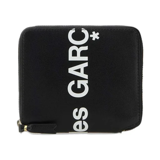 Comme Des GarÇOns Wallet Logo Printed Zip-Around Wallet